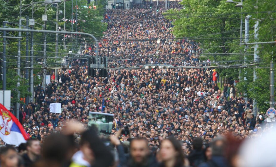 „Poslednji put kad su bile ovolike demonstracije srušen je Milošević“